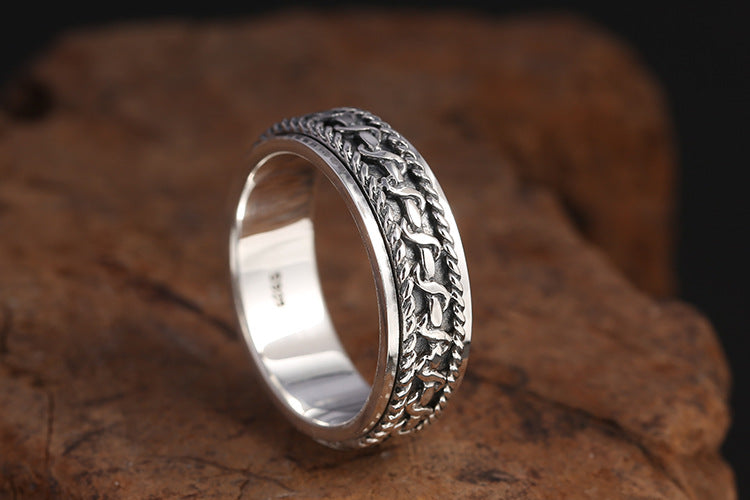 Hemp rope ring